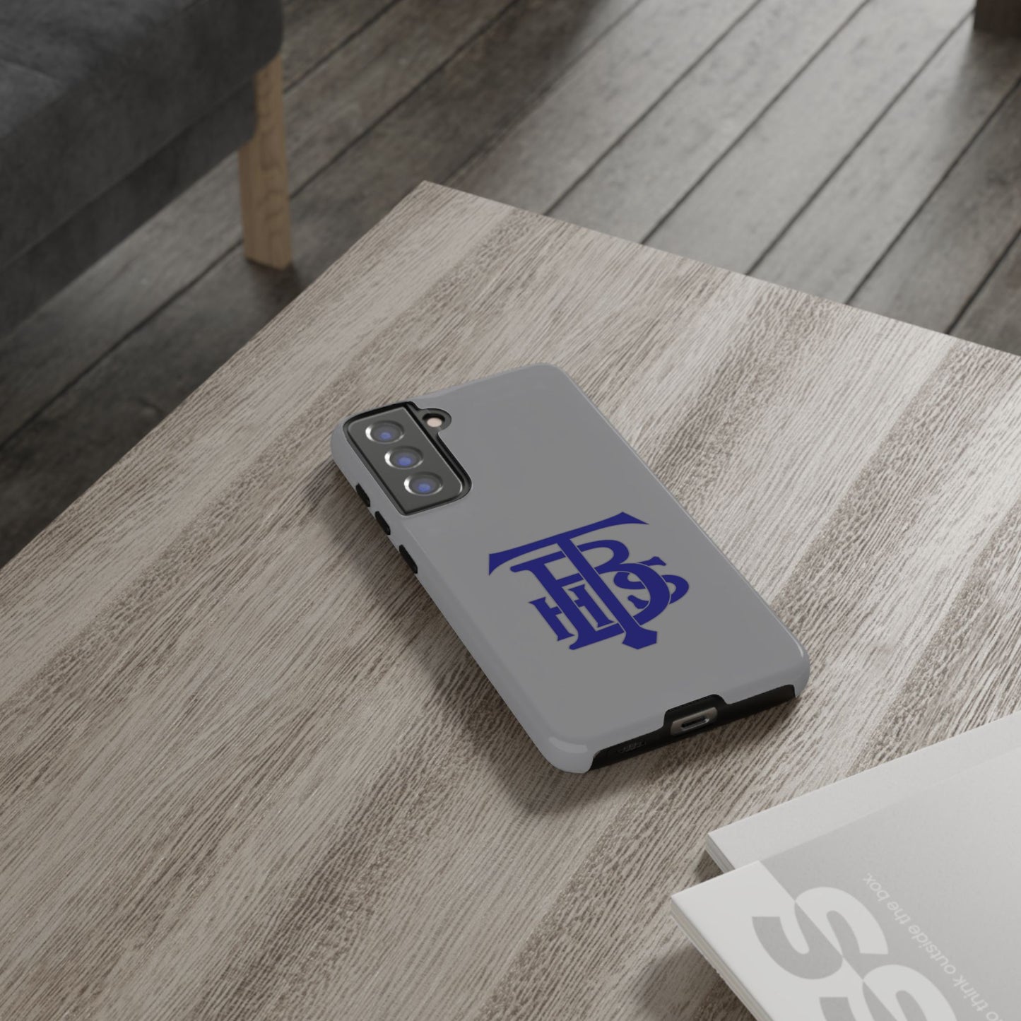 Stacked Logo - Tough Phone Cases - Gray - Samsung phones