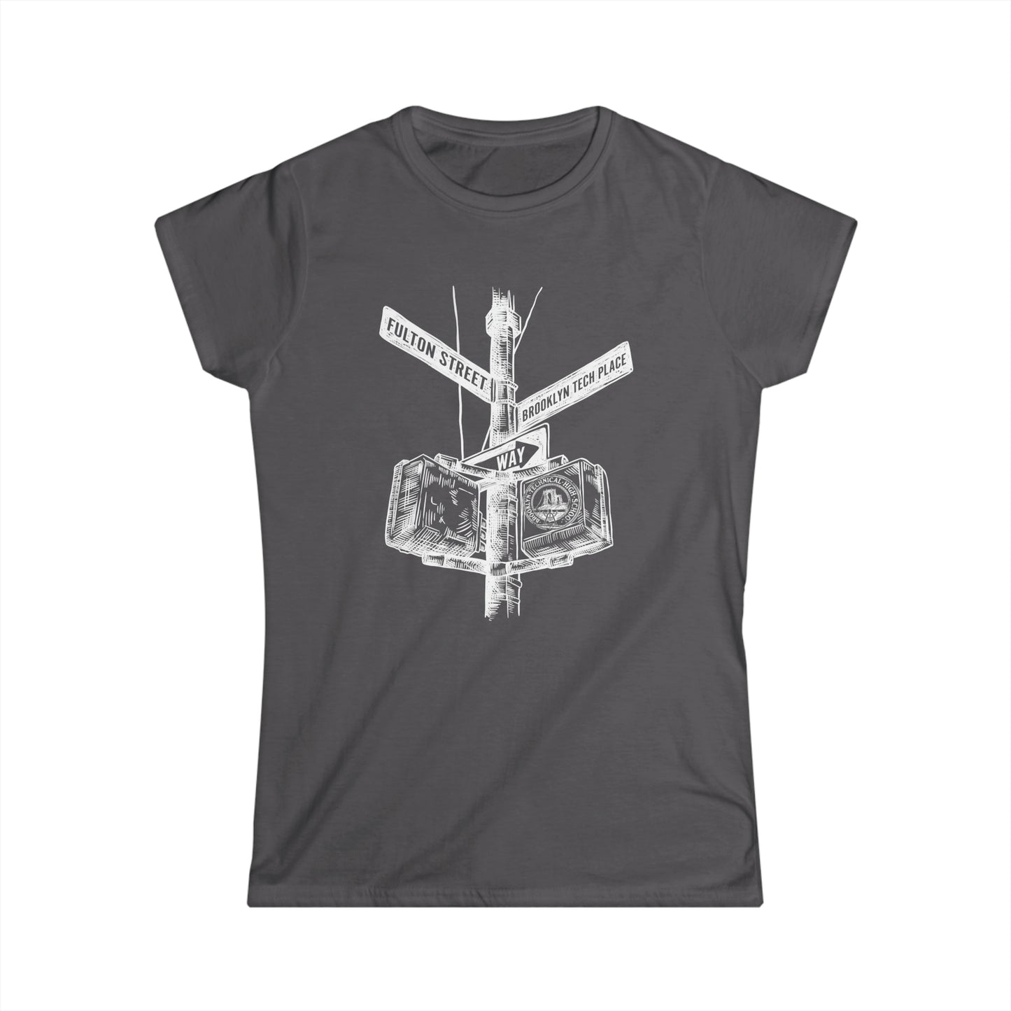 Boutique - Fulton St & Brooklyn Tech Pl - Ladies Softstyle T-Shirt