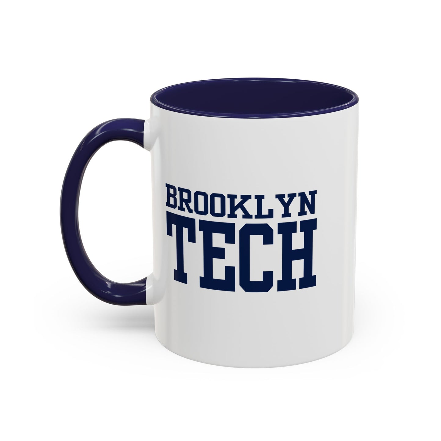 Classic Tech Logo - Accent Coffee Mug - White