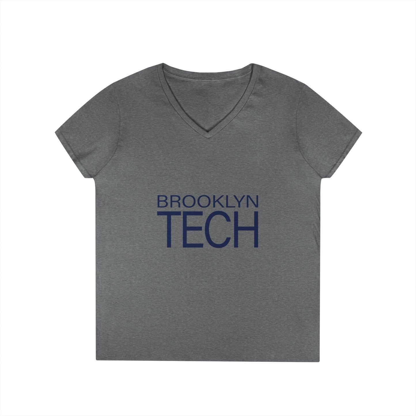 Modern Brooklyn Tech Ladies' V-Neck T-Shirt