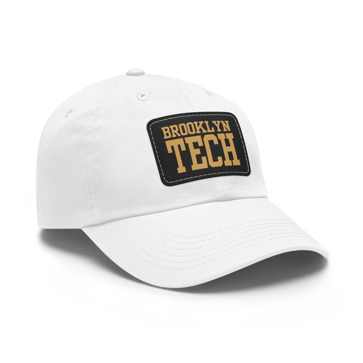 Classic Brooklyn Tech - Hat With Rectangular Leather Patch