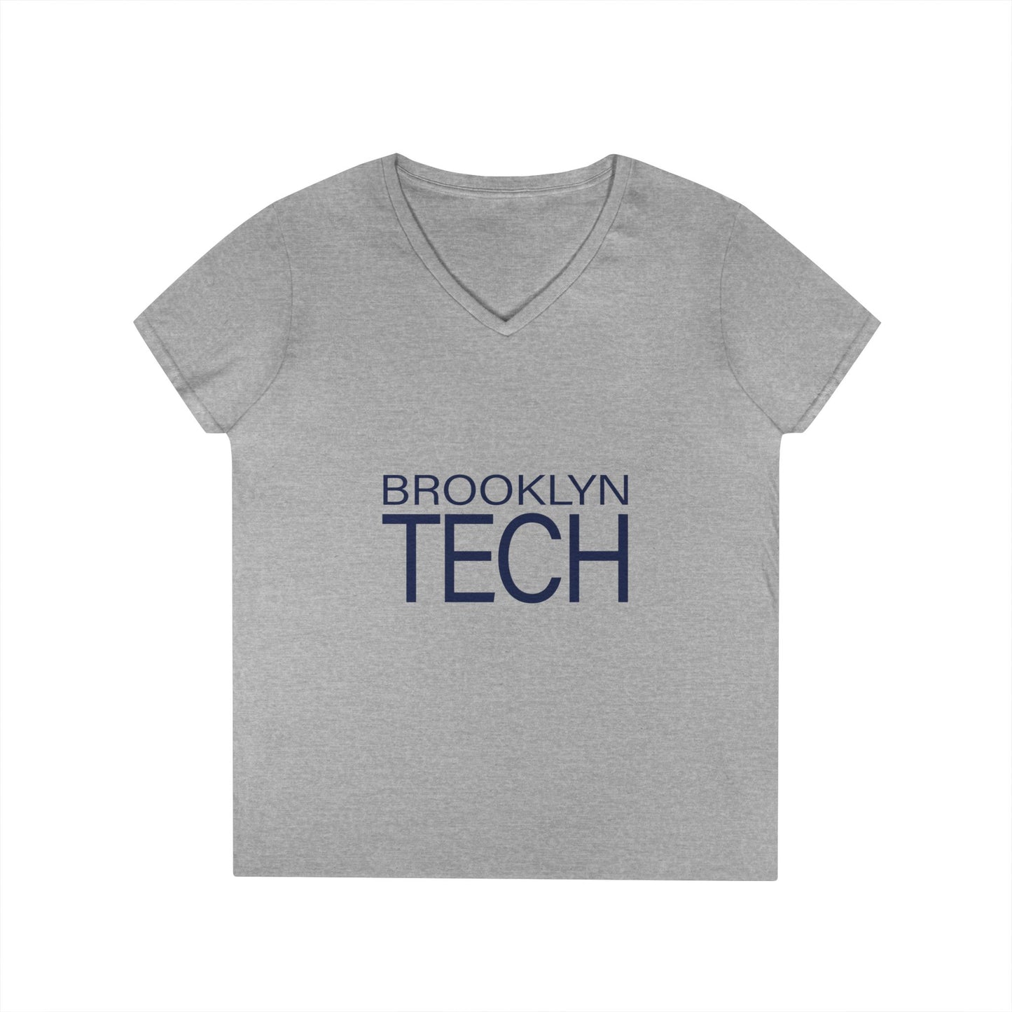 Modern Brooklyn Tech Ladies' V-Neck T-Shirt