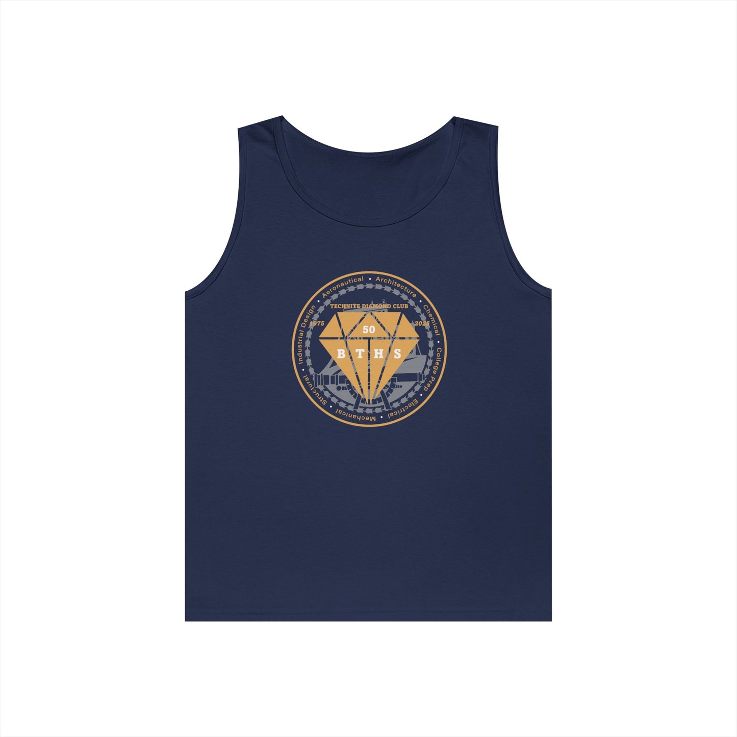 Class Of 1975 Commemorative Unisex Heavy Cotton Tank Top