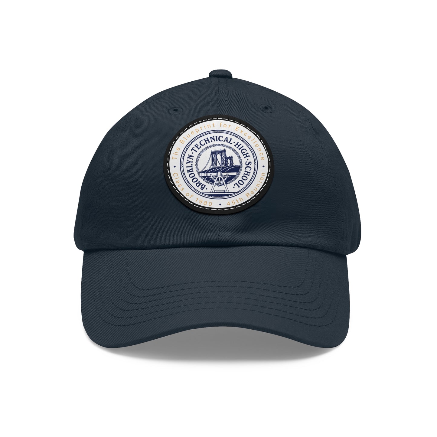The Blueprint for Excellence - Hat with Round Leather Patch - Class of 1980