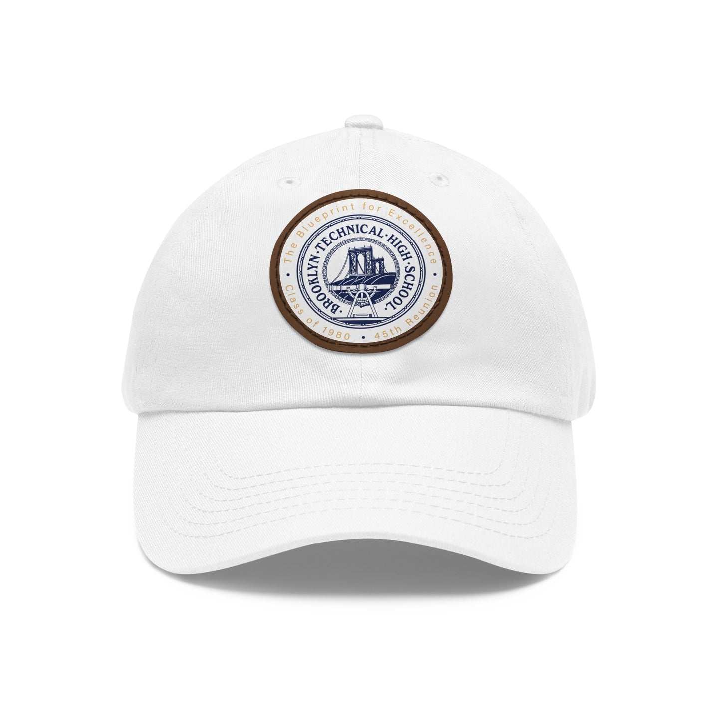 The Blueprint for Excellence - Hat with Round Leather Patch - Class of 1980