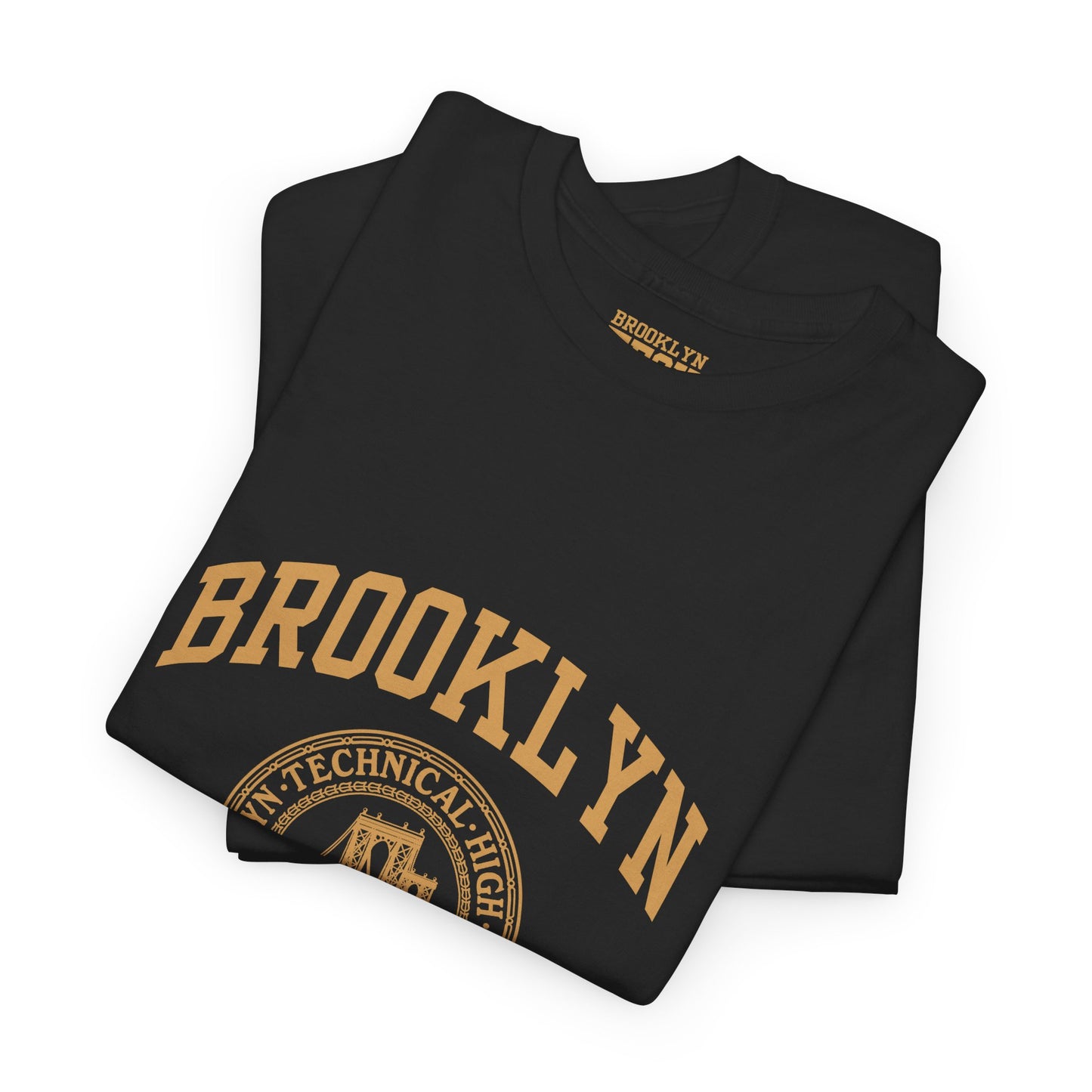 Brooklyn Tech Classic Logo - Men's Heavy Cotton Tee