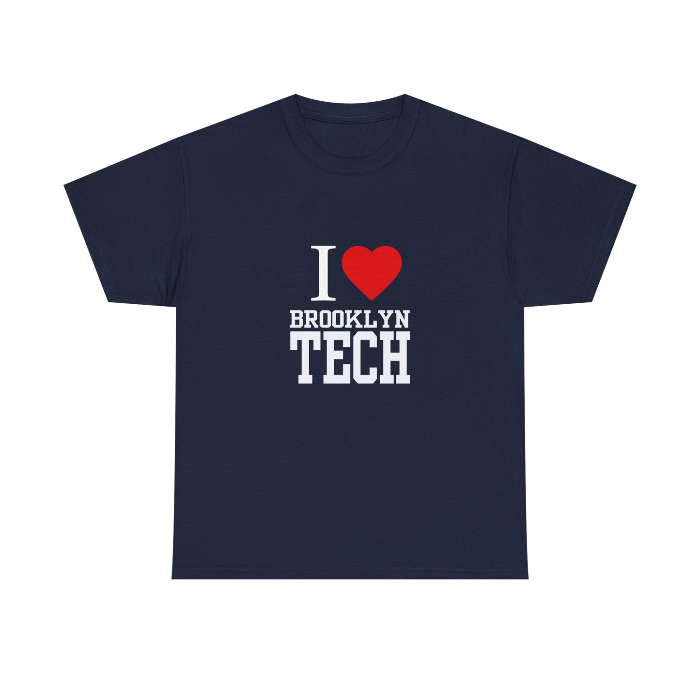 I Love Brooklyn Tech Unisex Heavy Cotton Tee