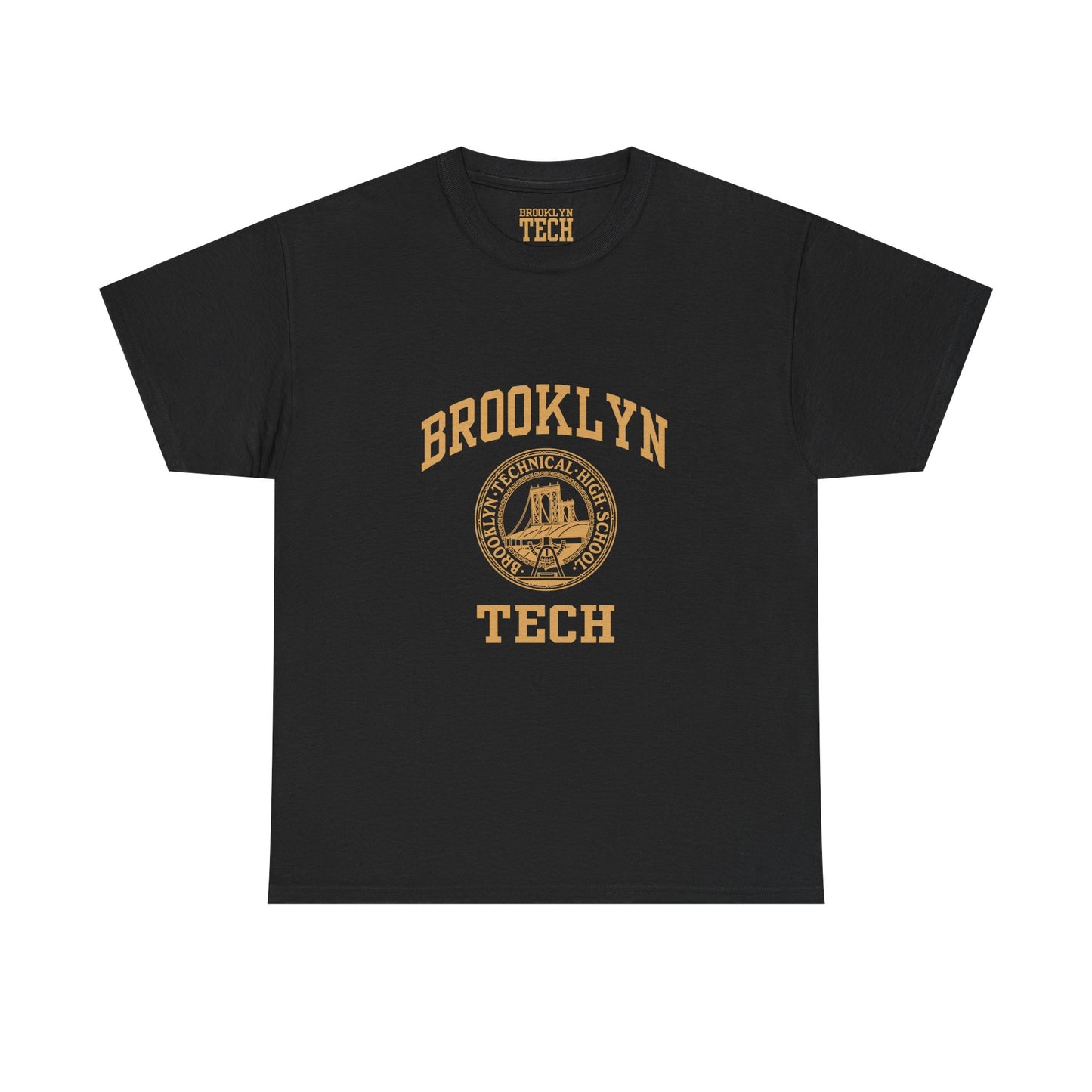 Brooklyn Tech Classic Logo - Men's Heavy Cotton Tee