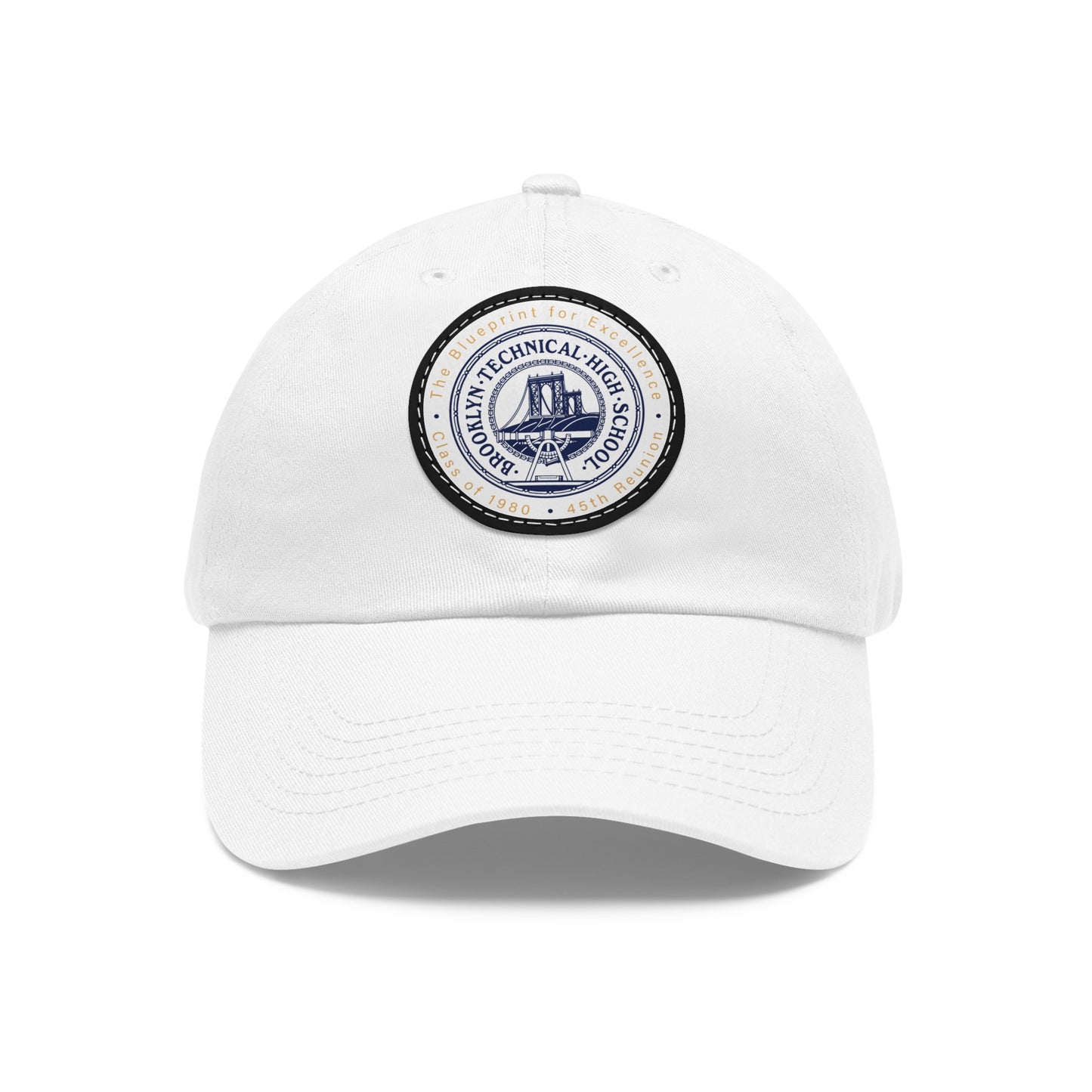 The Blueprint for Excellence - Hat with Round Leather Patch - Class of 1980