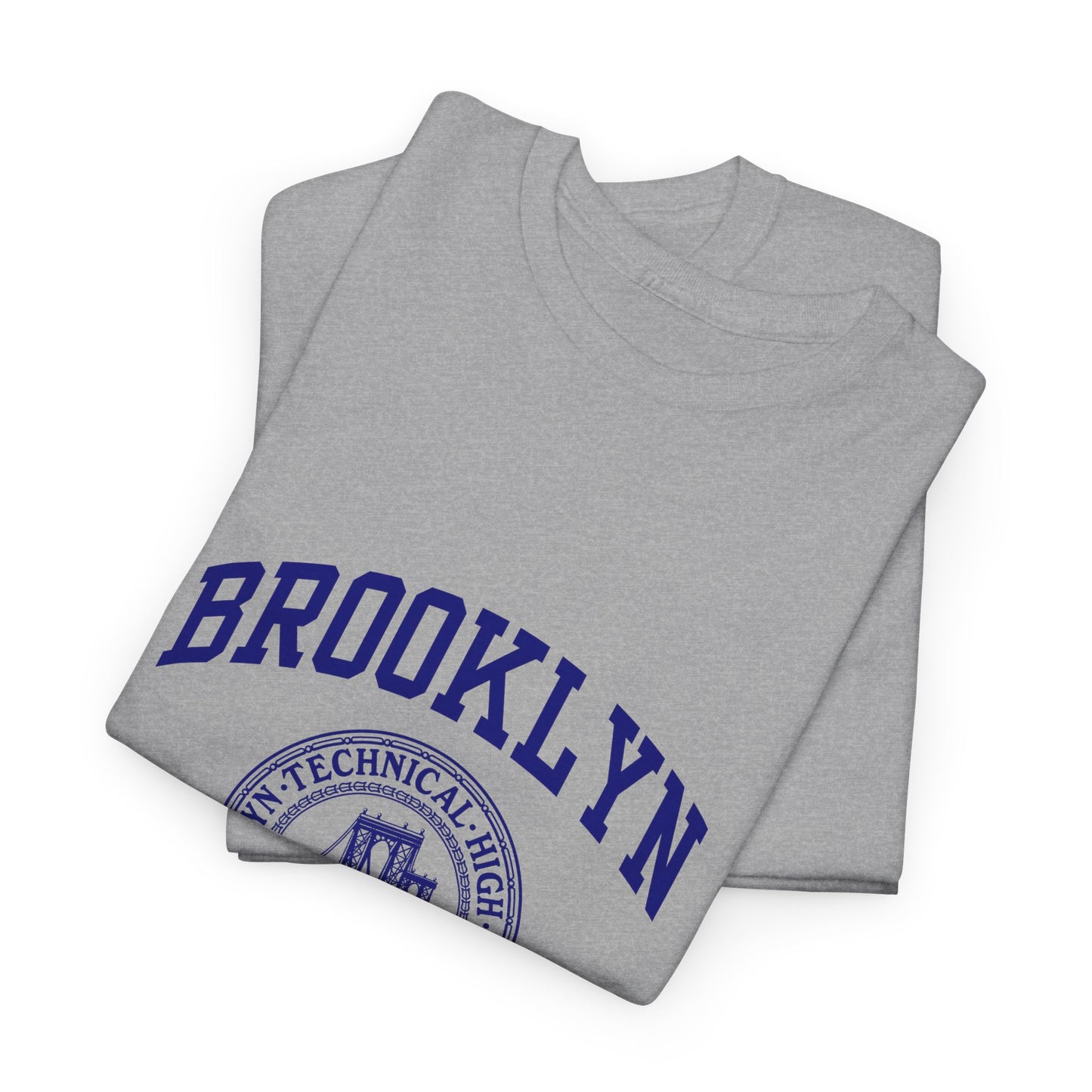 Brooklyn Tech Classic Logo - Men's Heavy Cotton Tee
