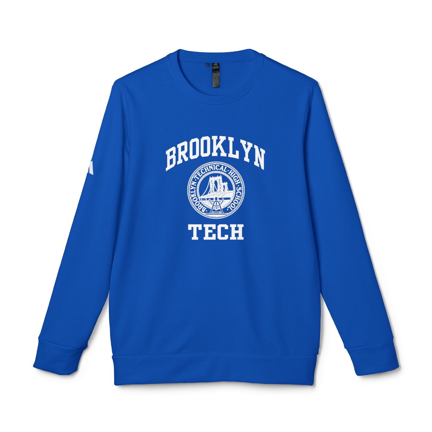 Brooklyn Tech Classic Logo Adidas Unisex Fleece Crewneck Sweatshirt