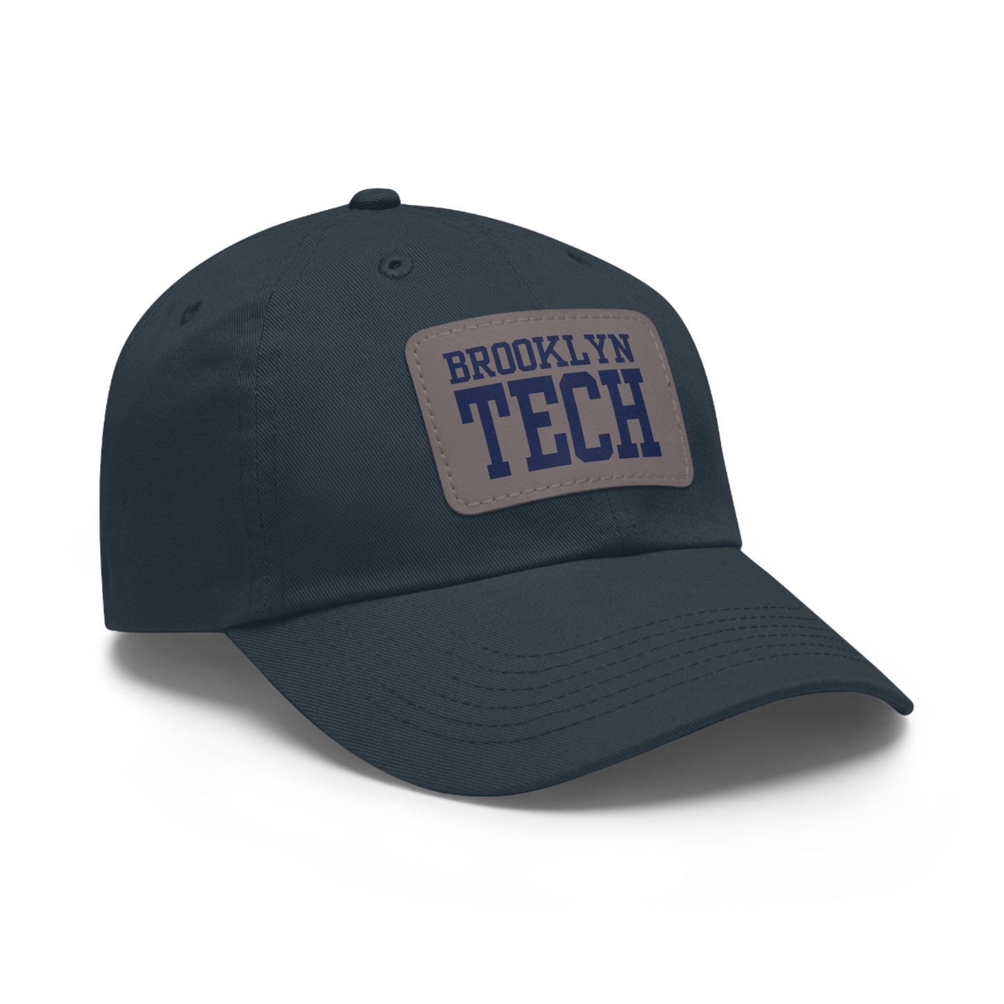 Classic Brooklyn Tech - Hat With Rectangular Leather Patch