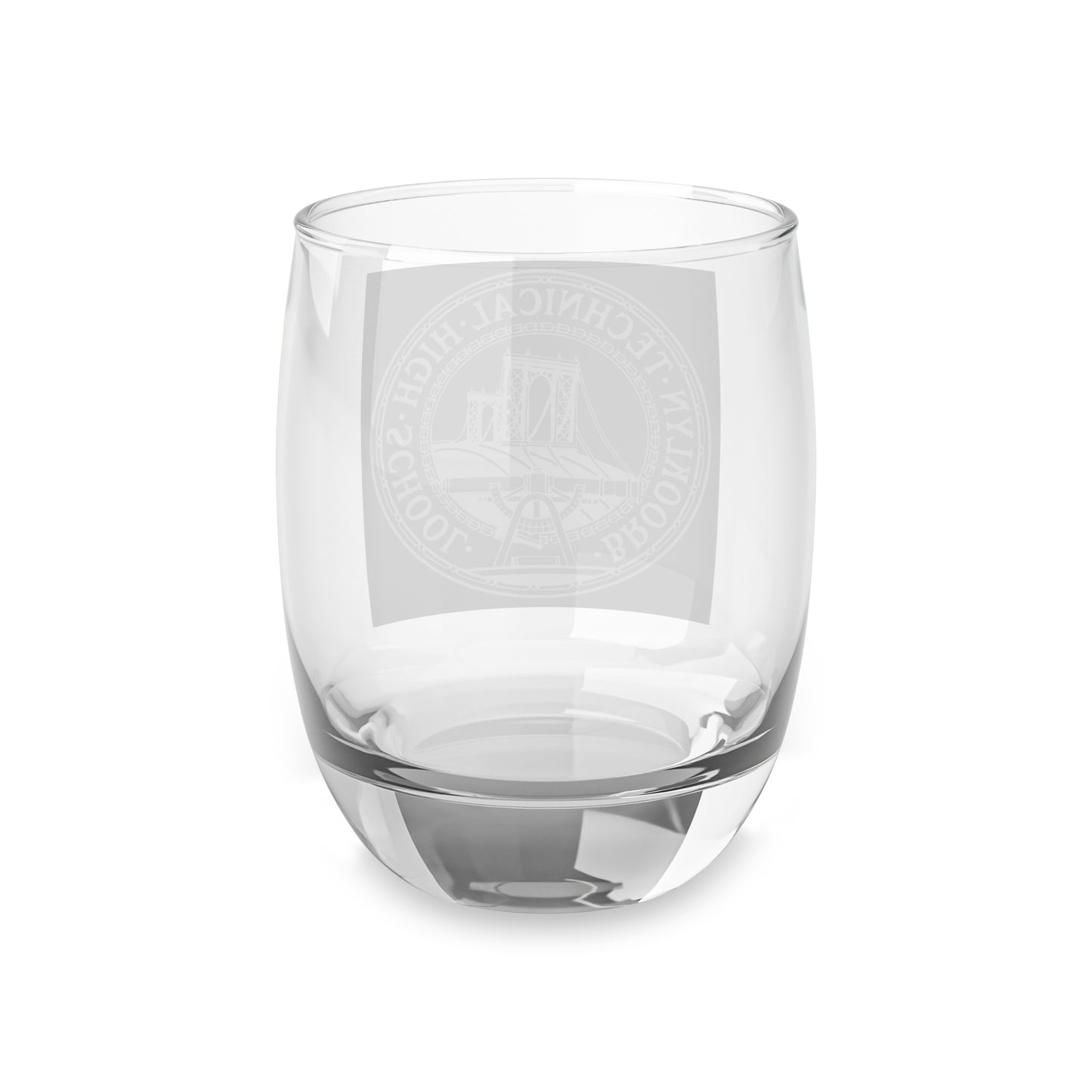 Classic Tech Whiskey Glass With Black Background
