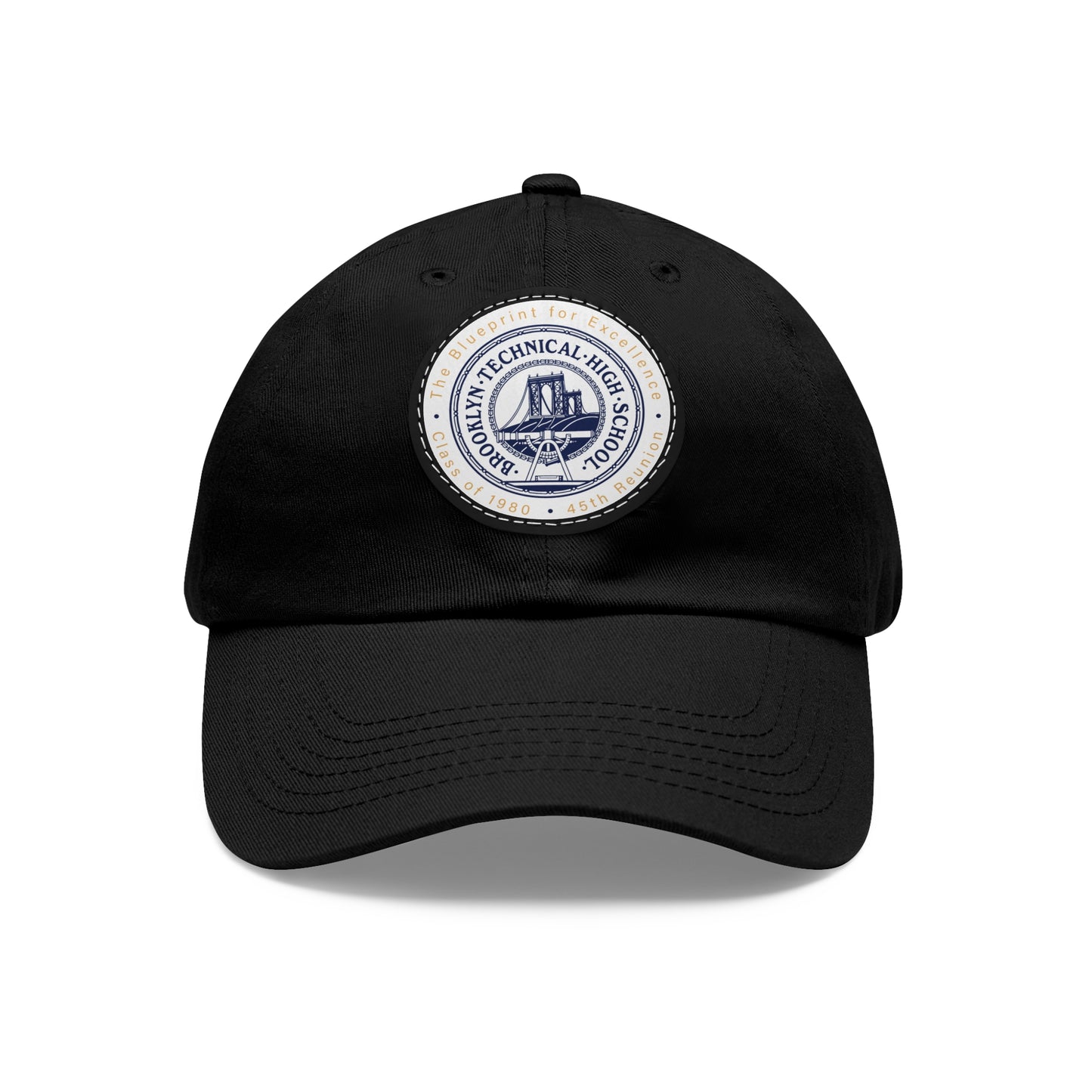 The Blueprint for Excellence - Hat with Round Leather Patch - Class of 1980