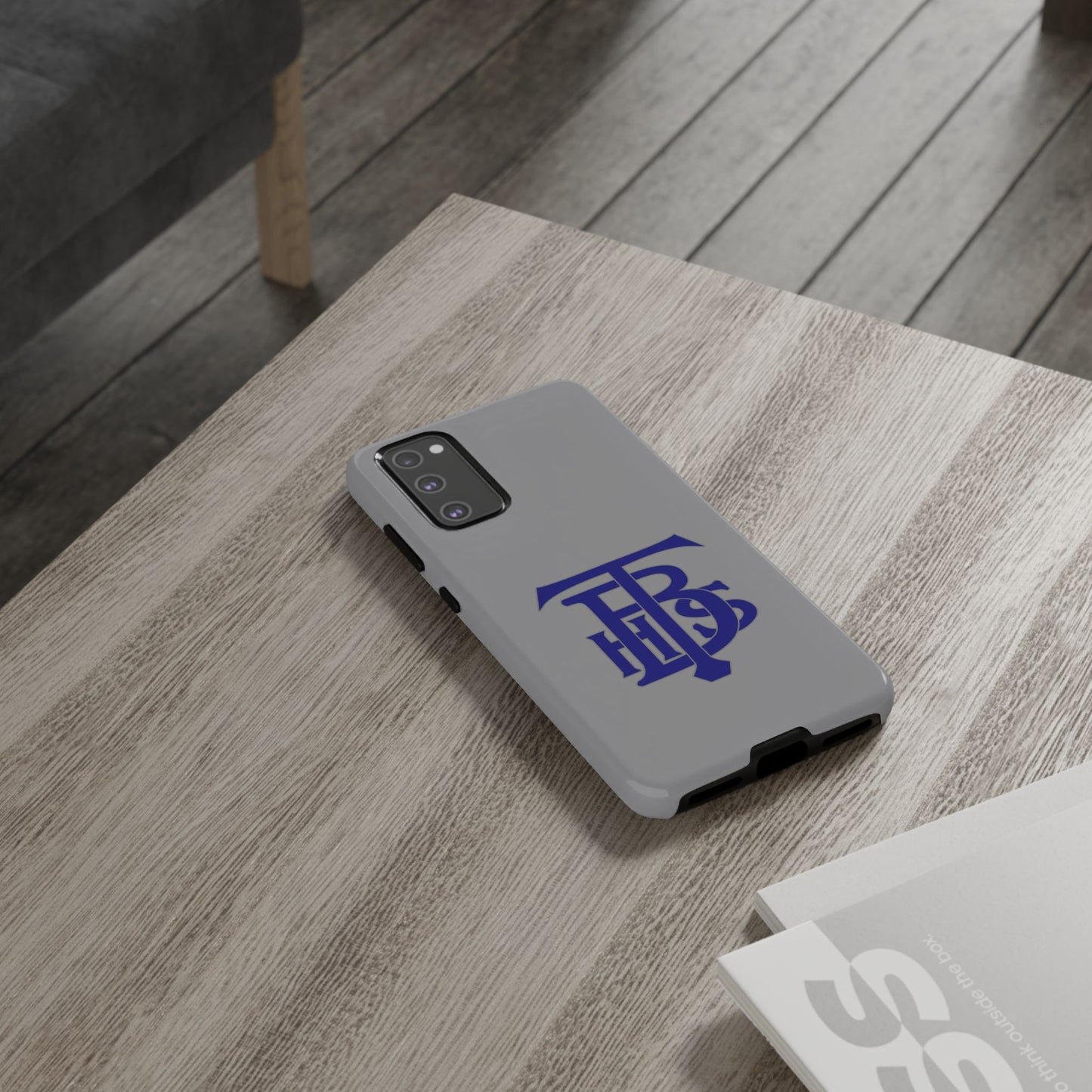 Stacked Logo - Tough Phone Cases - Gray - Samsung phones