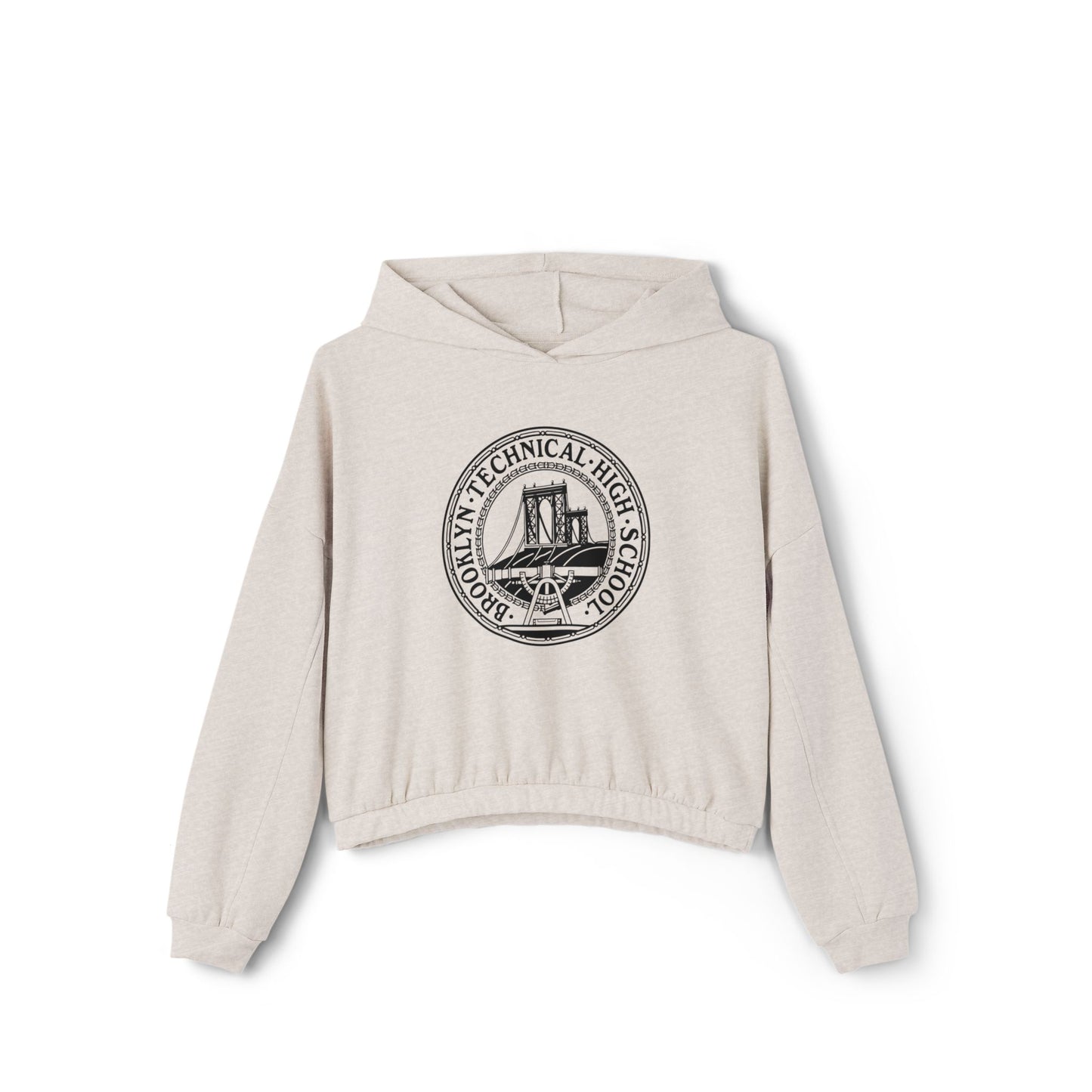 Classic Tech Logo - Ladies' Cinched Bottom Hoodie