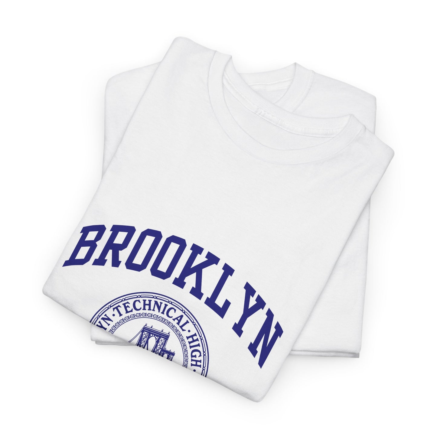 Brooklyn Tech Classic Logo - Men's Heavy Cotton Tee