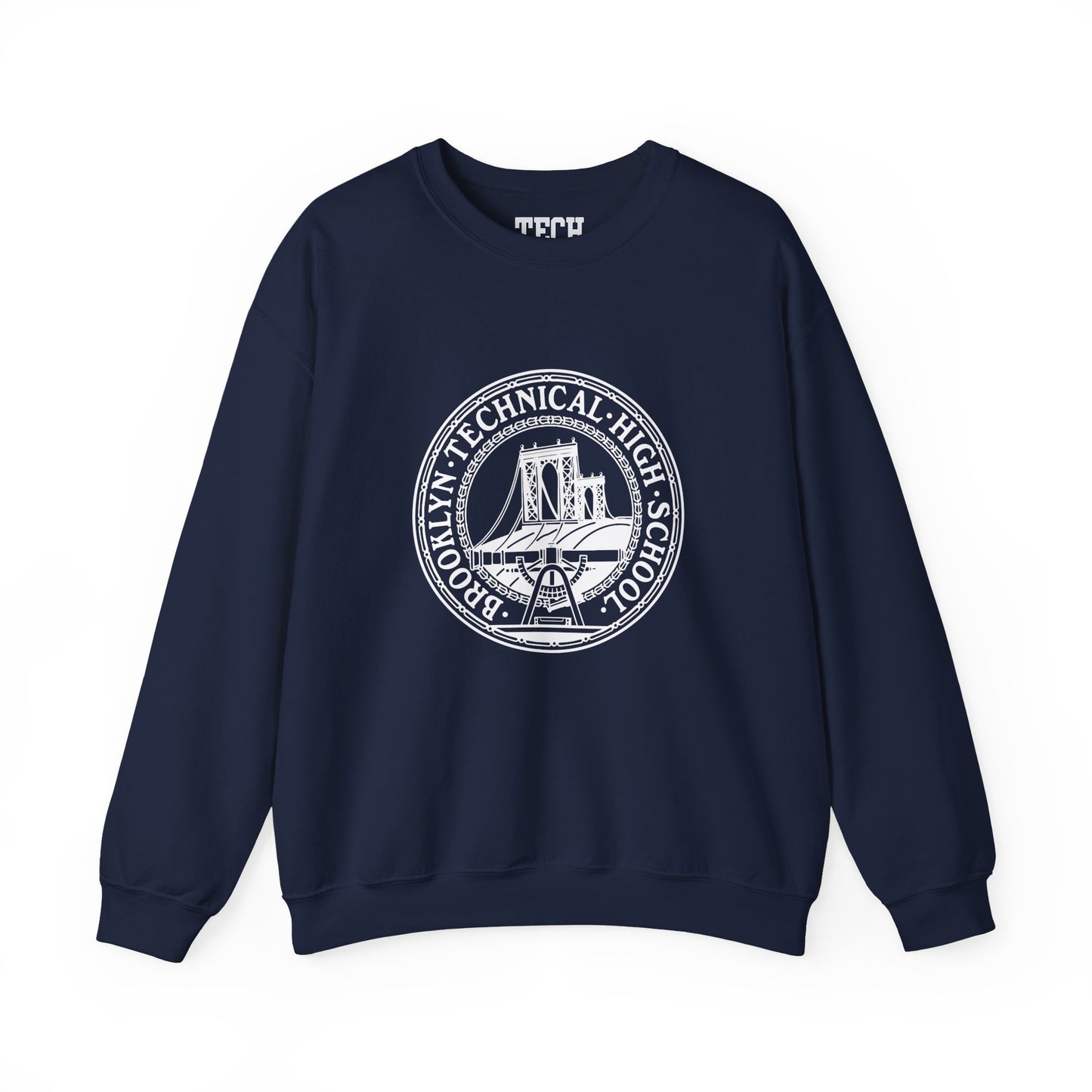 Classic Tech Logo - Men's Heavy Blend Crewneck Sweatshirt