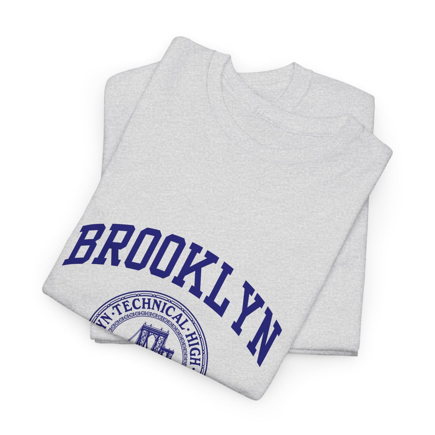 Brooklyn Tech Classic Logo - Men's Heavy Cotton Tee