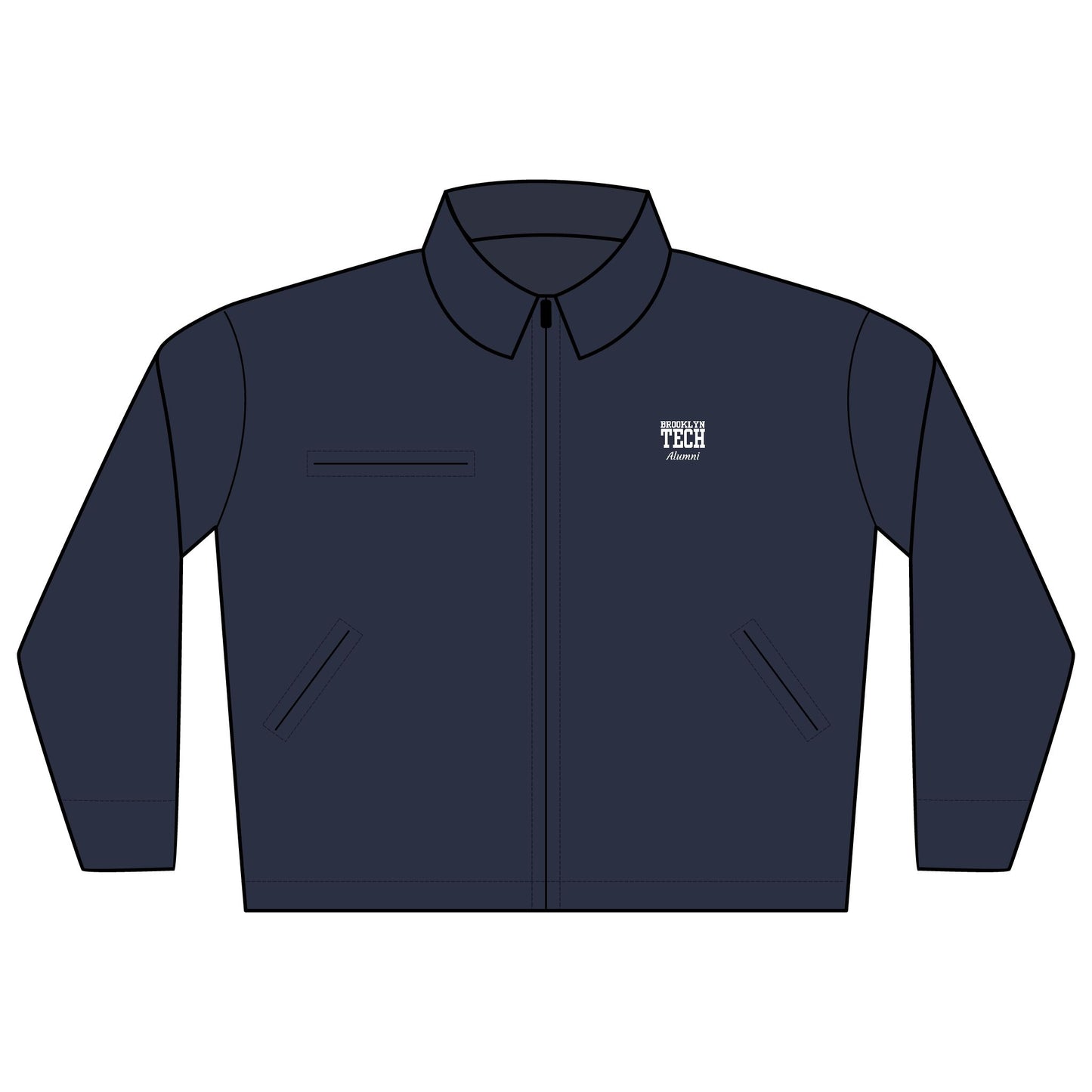 Brooklyn Tech Alumni - Embroidered CornerStone® Unisex Duck Cloth Work Jacket