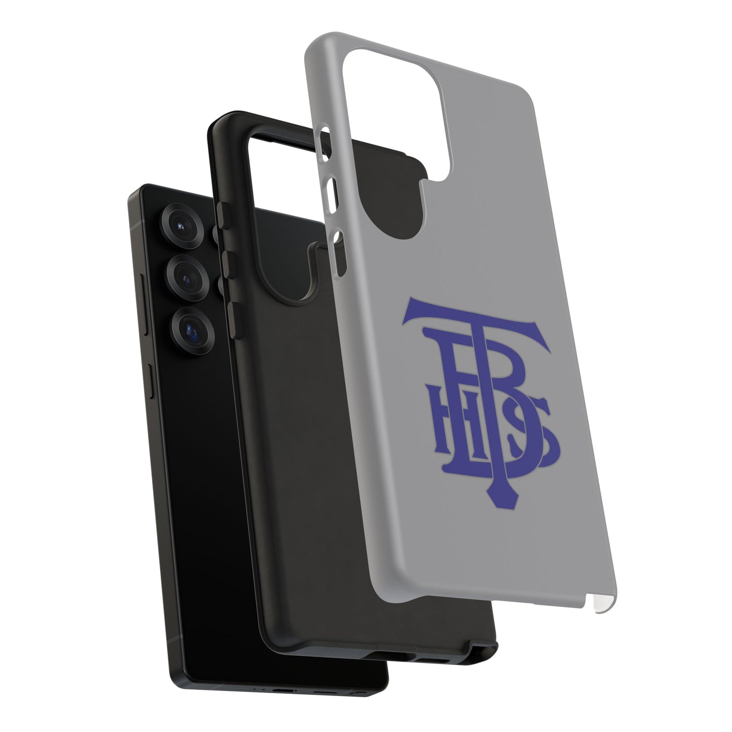 Stacked Logo - Tough Phone Cases - Gray - Samsung phones