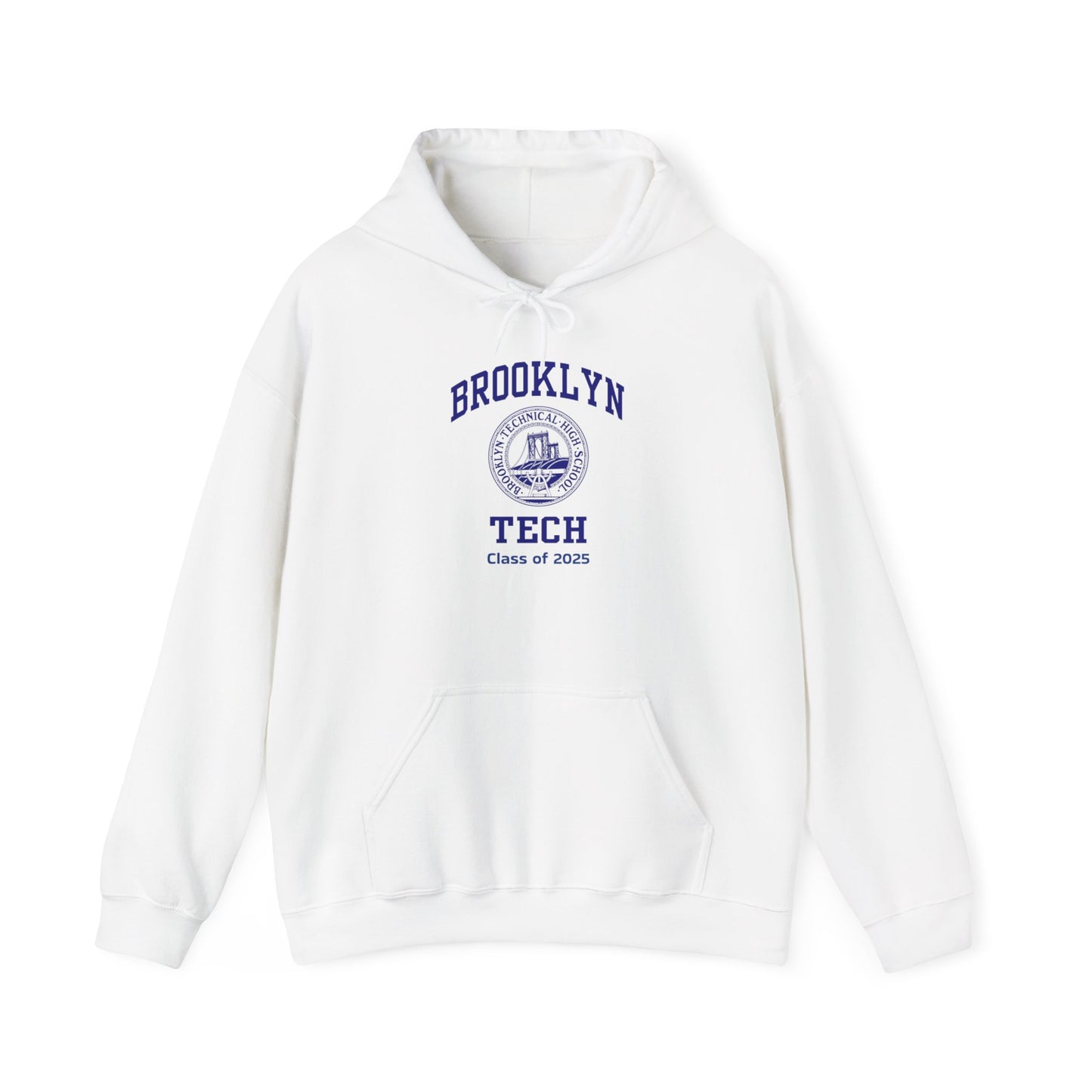 Brooklyn Tech Classic Logo - Men's Heavy Blend™ Hooded Sweatshirt - Class Of 2025