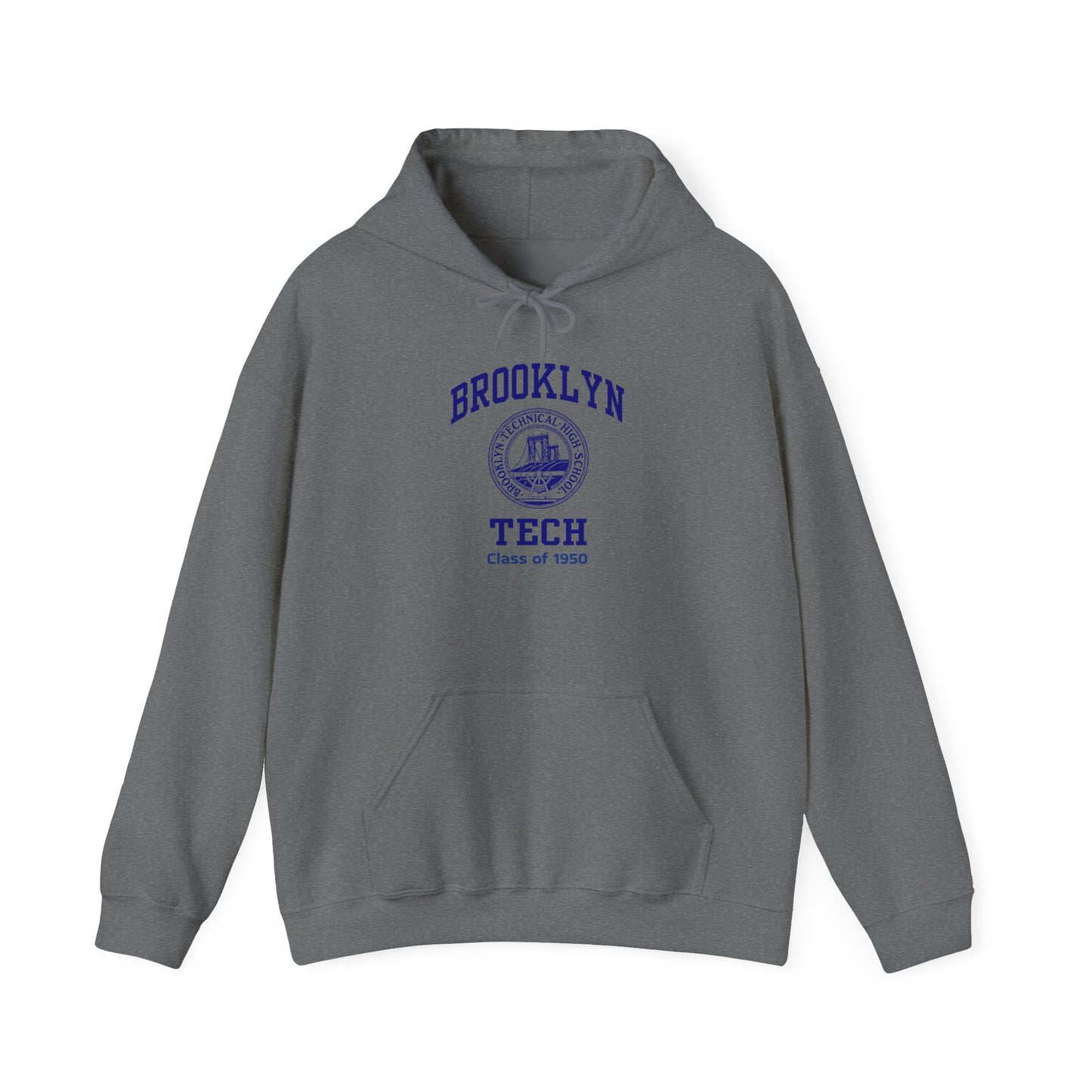 Brooklyn Tech Classic Logo - Men's Heavy Blend™ Hooded Sweatshirt - Class Of 1950