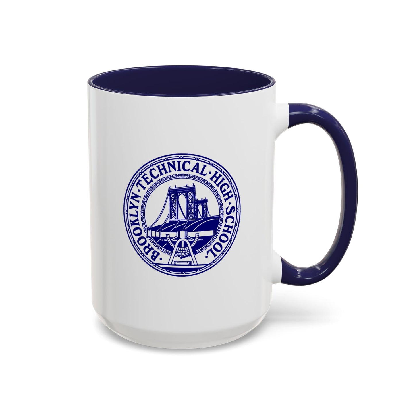 Classic Tech Logo - Accent Coffee Mug - White