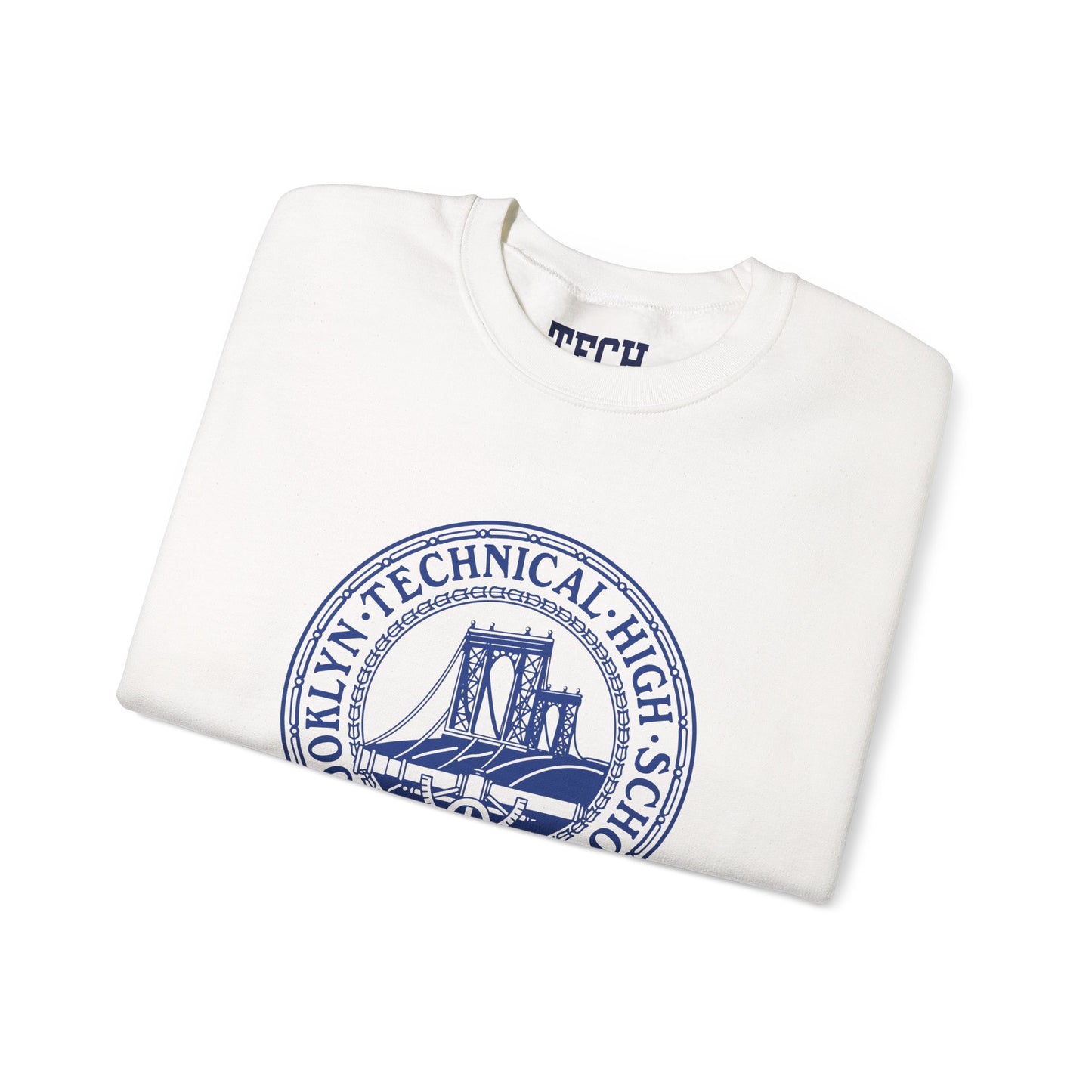 Classic Tech Logo - Men's Heavy Blend Crewneck Sweatshirt