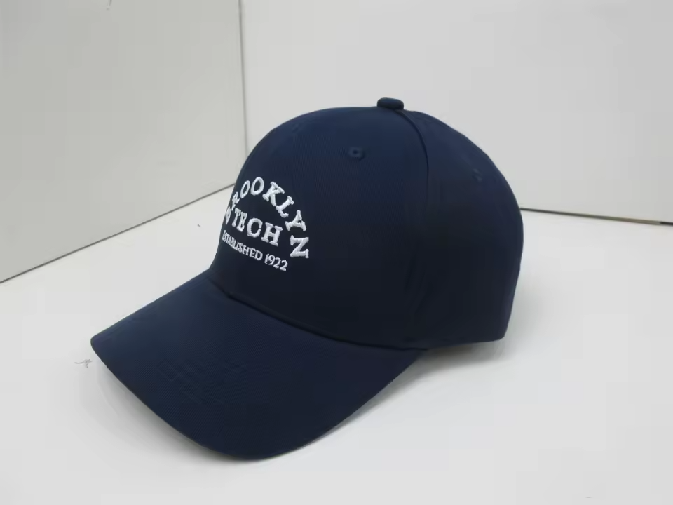 Homecoming Item: Embroidered Curved Brooklyn Tech Navy Blue Baseball Cap