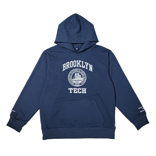 Homecoming Item: Embroidered Classic Tech Logo with Brooklyn Tech Hoodie