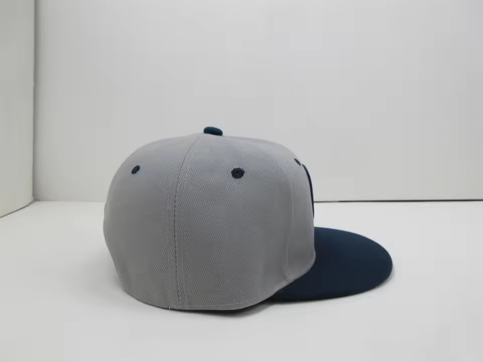 Homecoming Item: Embroidered Snapped-Back Hat with Stacked Logo
