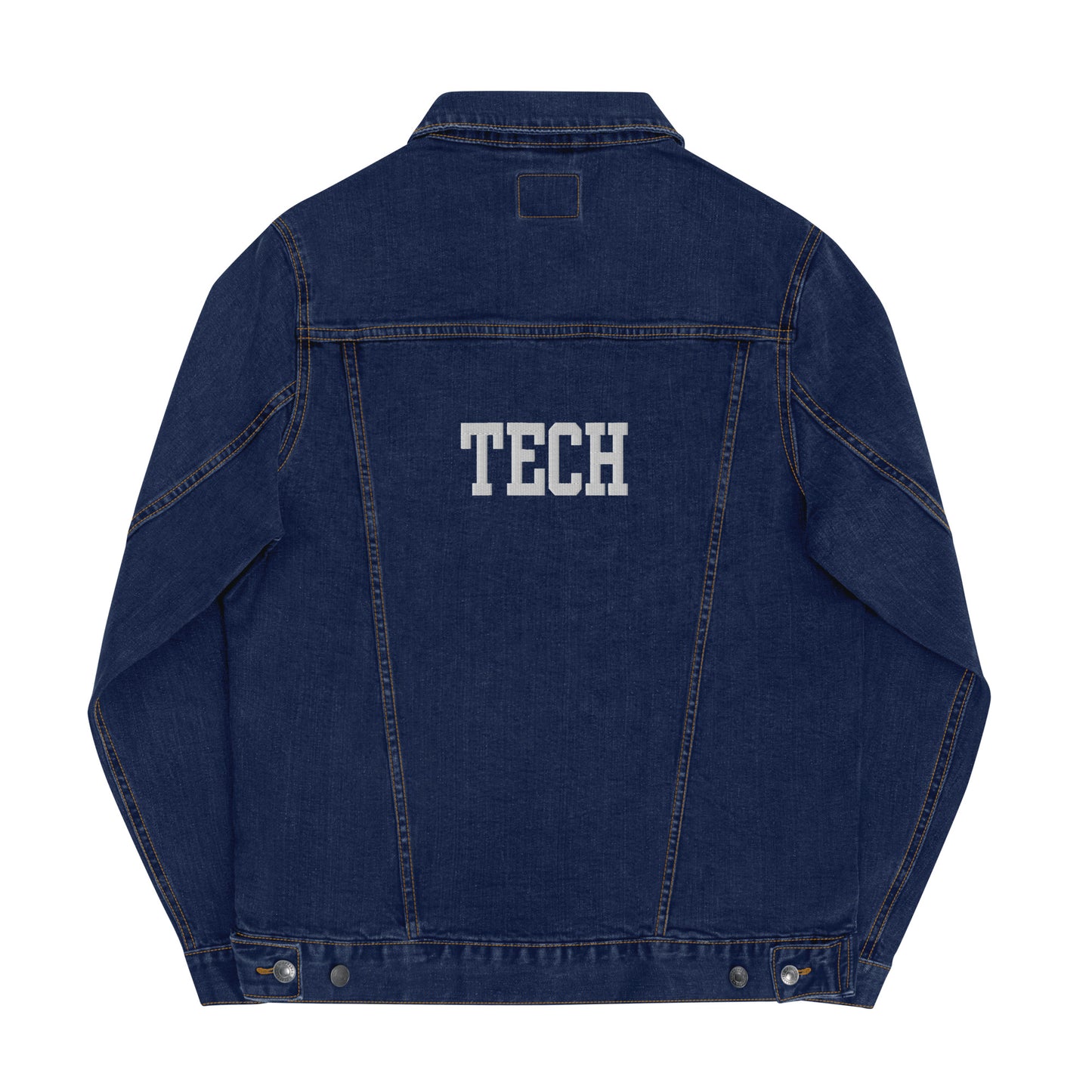Embroidered Men's Denim Jacket