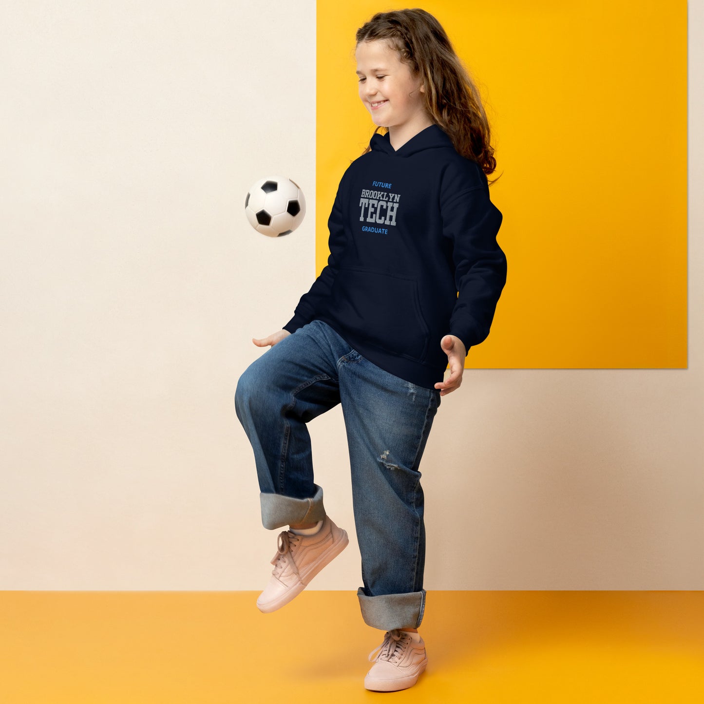 Family - Embroidered Youth Heavy Blend Hoodie