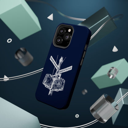 Dekalb Avenue & Brooklyn Tech Pl Magnetic Phone Case