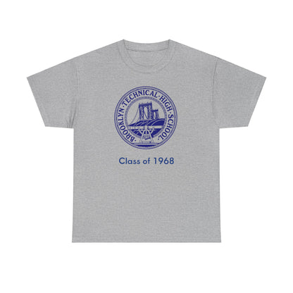 Classic Tech Seal - Men's Heavy Cotton T-Shirt - Class Of 1968