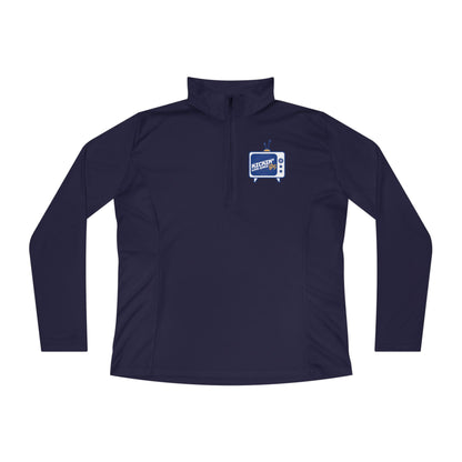 Class Of 1985 Ladies Quarter-Zip Pullover - Tv