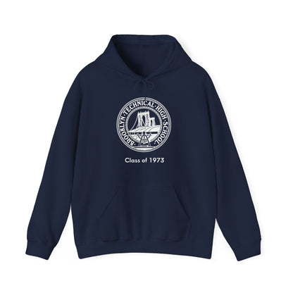 Classic Tech Seal - Men's Heavy Blend Hooded Sweatshirt - Class Of 1973