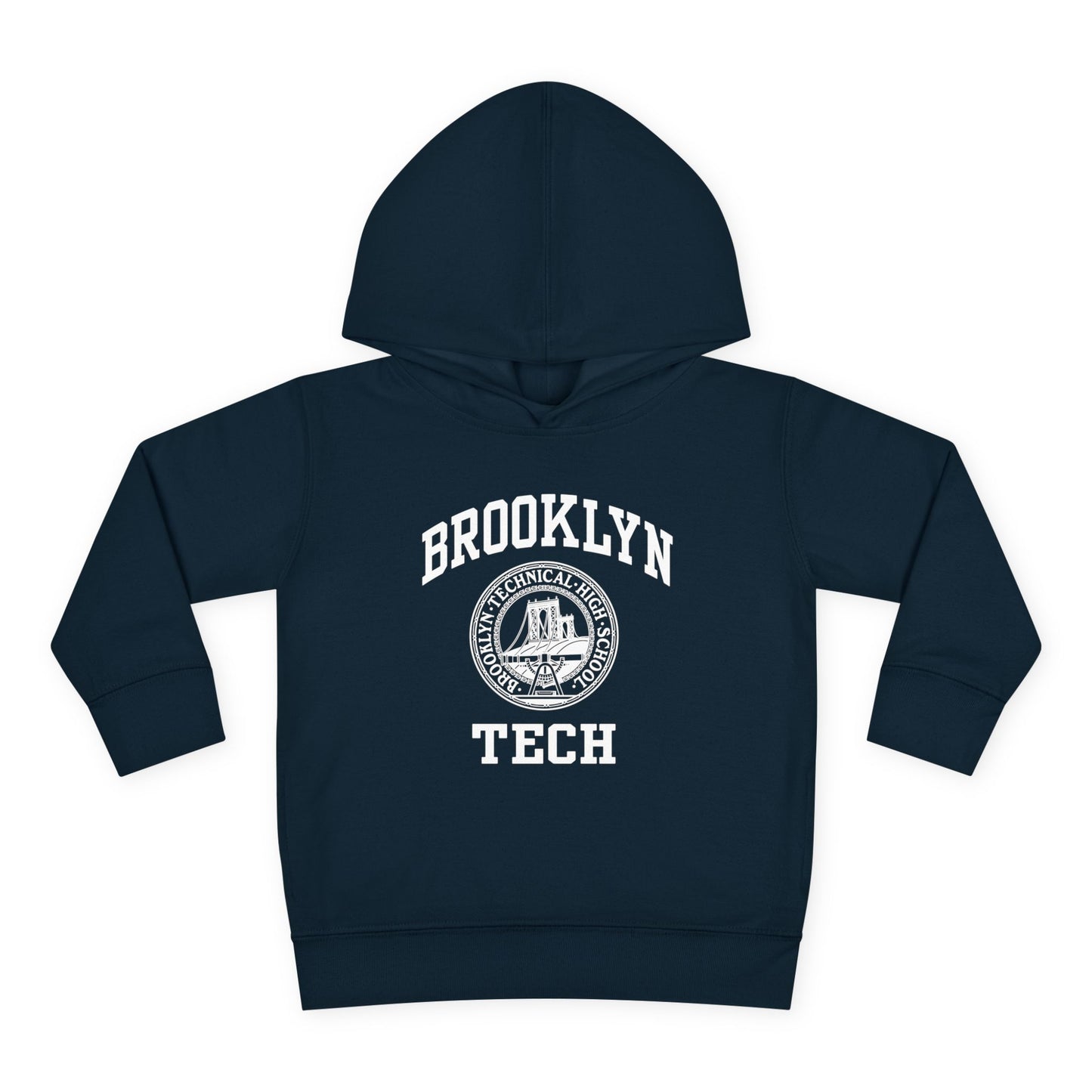 Family - Classic Logo with Brooklyn Tech - Toddler Pullover Fleece Hoodie