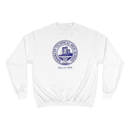 Classic Tech Logo - Champion Crewneck Sweatshirt - Class Of 1974