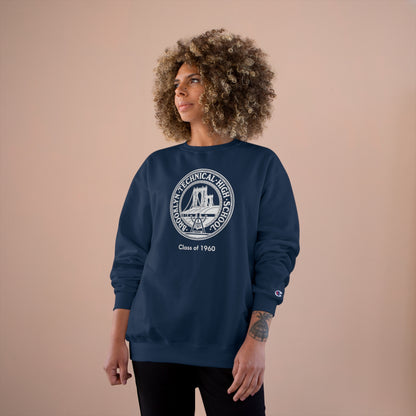 Classic Tech Logo - Champion Crewneck Sweatshirt - Class Of 1960