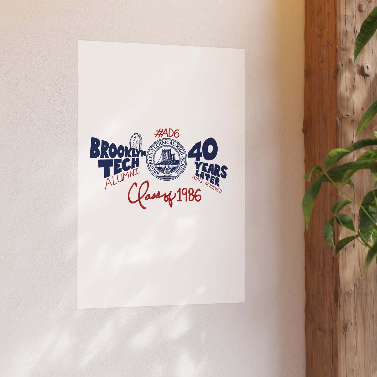 Class of 1986 Poster