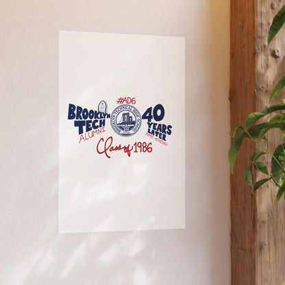 Class of 1986 Poster