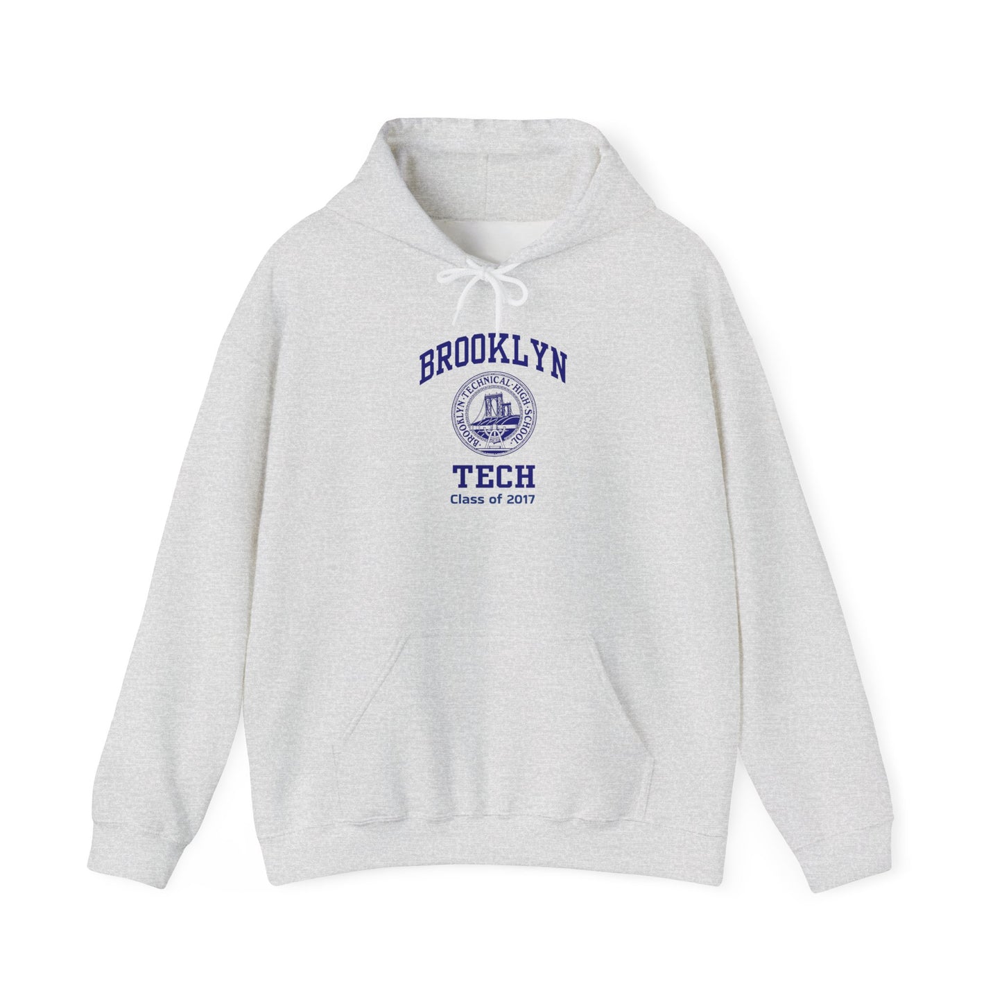 Brooklyn Tech Classic Logo - Men's Heavy Blend™ Hooded Sweatshirt - Class of 2017