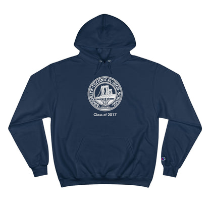 Classic Tech Logo - Champion Hoodie - Class Of 2017