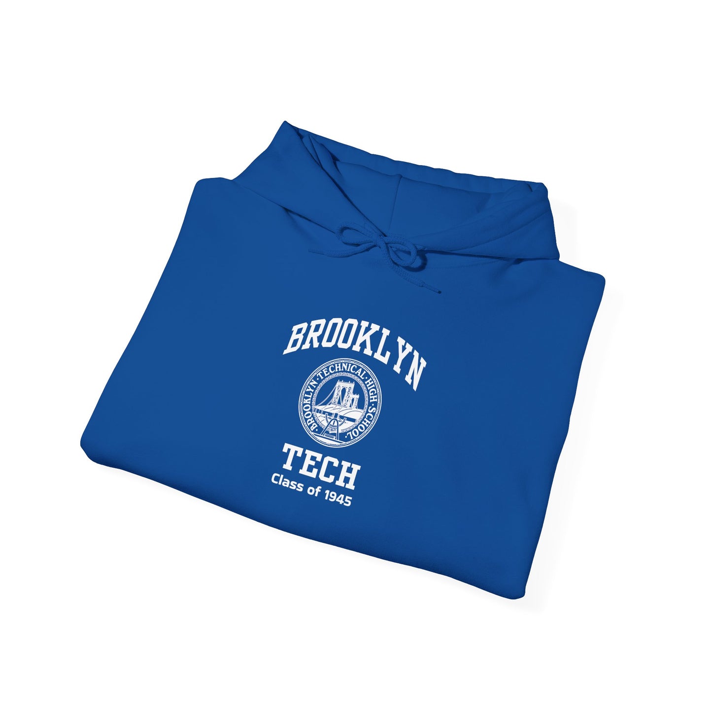 Brooklyn Tech Classic Logo - Men's Heavy Blend™ Hooded Sweatshirt - Class of 1945