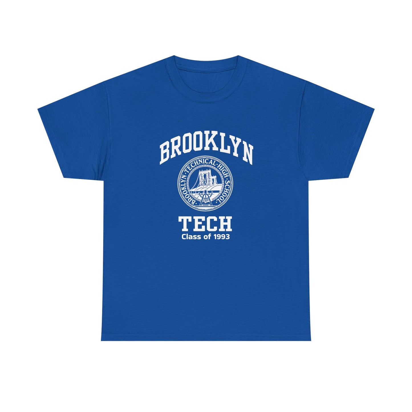 Brooklyn Tech Classic Logo - Men's Heavy Cotton T-Shirt - Class of 1993
