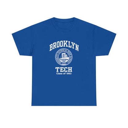 Brooklyn Tech Classic Logo - Men's Heavy Cotton T-Shirt - Class of 1993