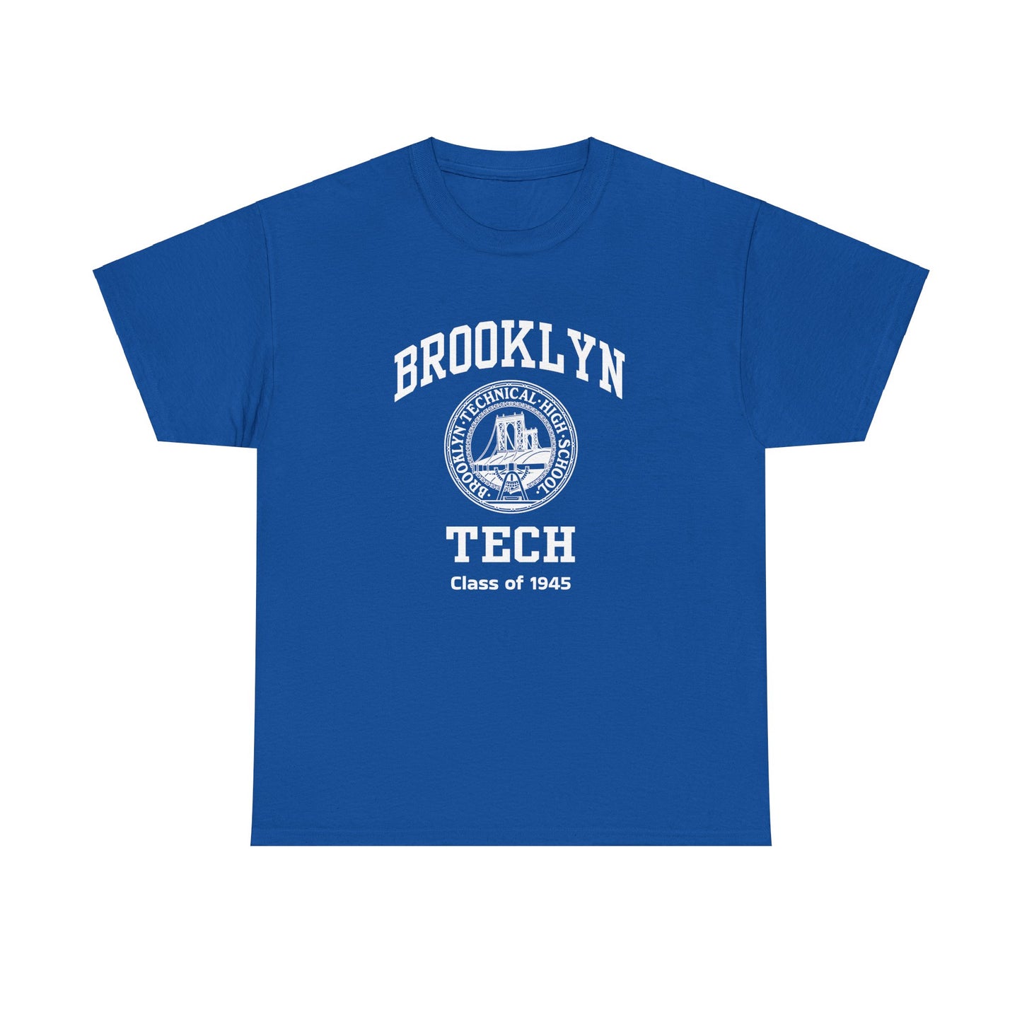 Brooklyn Tech Classic Logo - Men's Heavy Cotton T-Shirt - Class of 1945