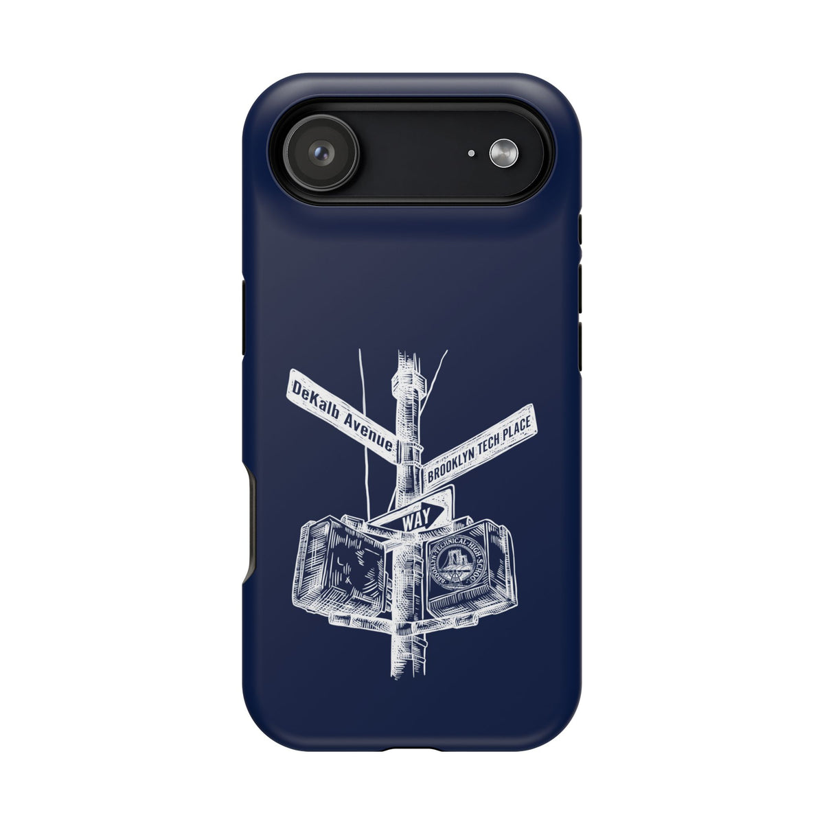 Dekalb Avenue & Brooklyn Tech Pl Magnetic Phone Case